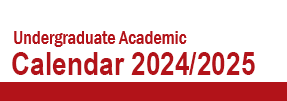 Undergraduate Academic Calendar - 2024/2025
